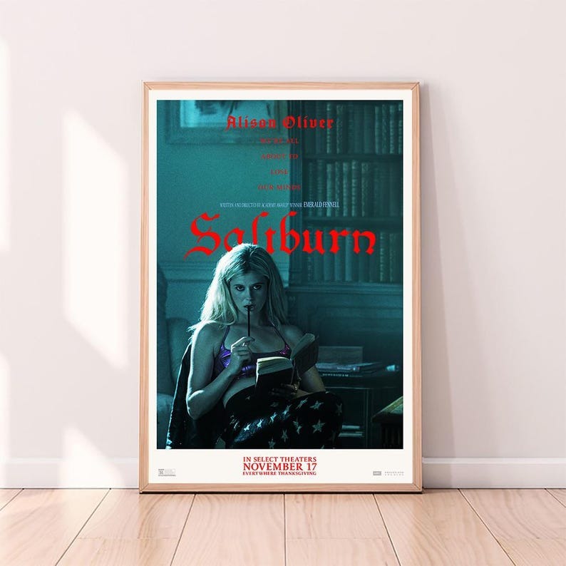 Saltburn 2023 Movie Poster. Sal01