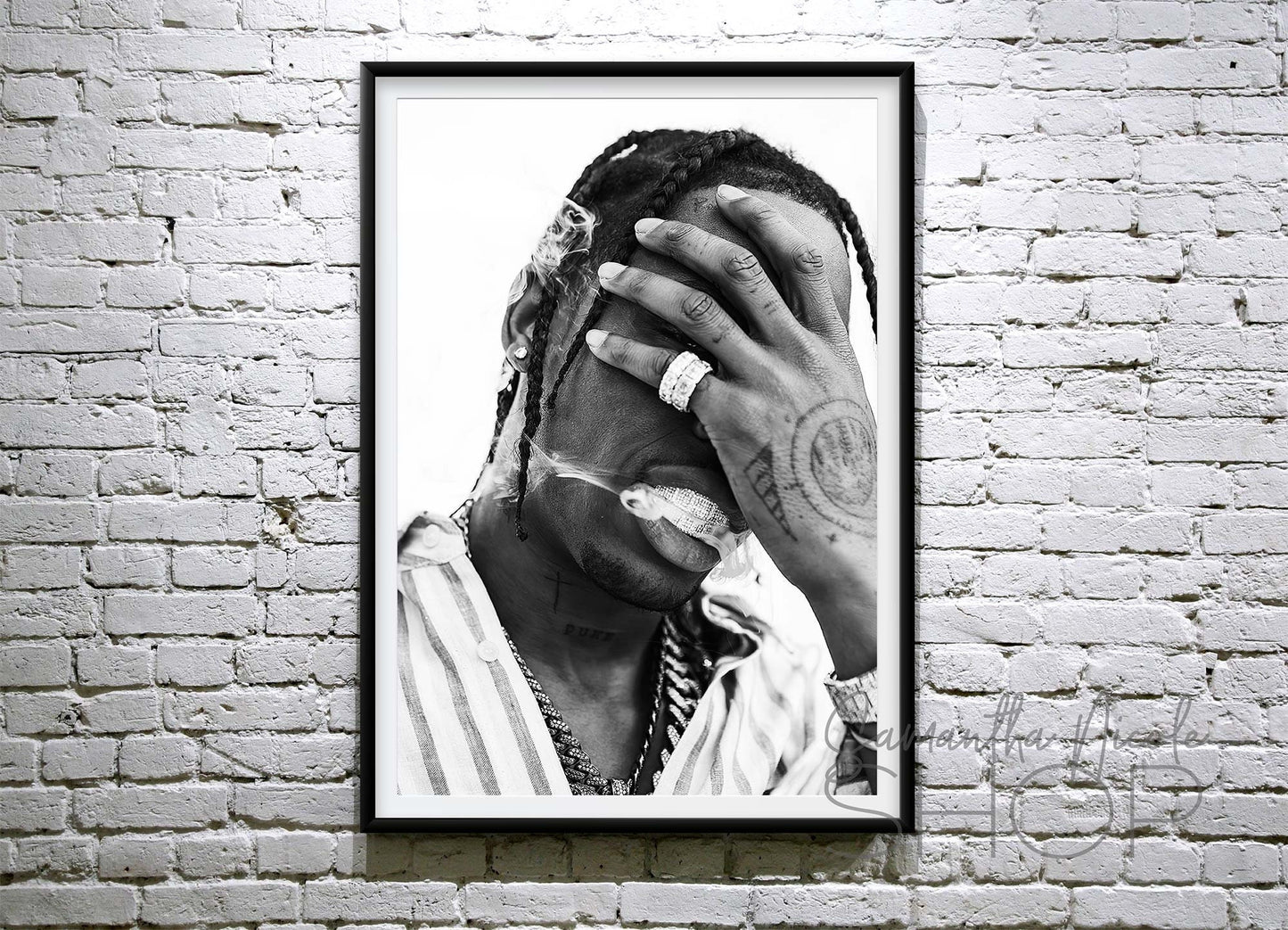 Travis Scott . Printable Poster