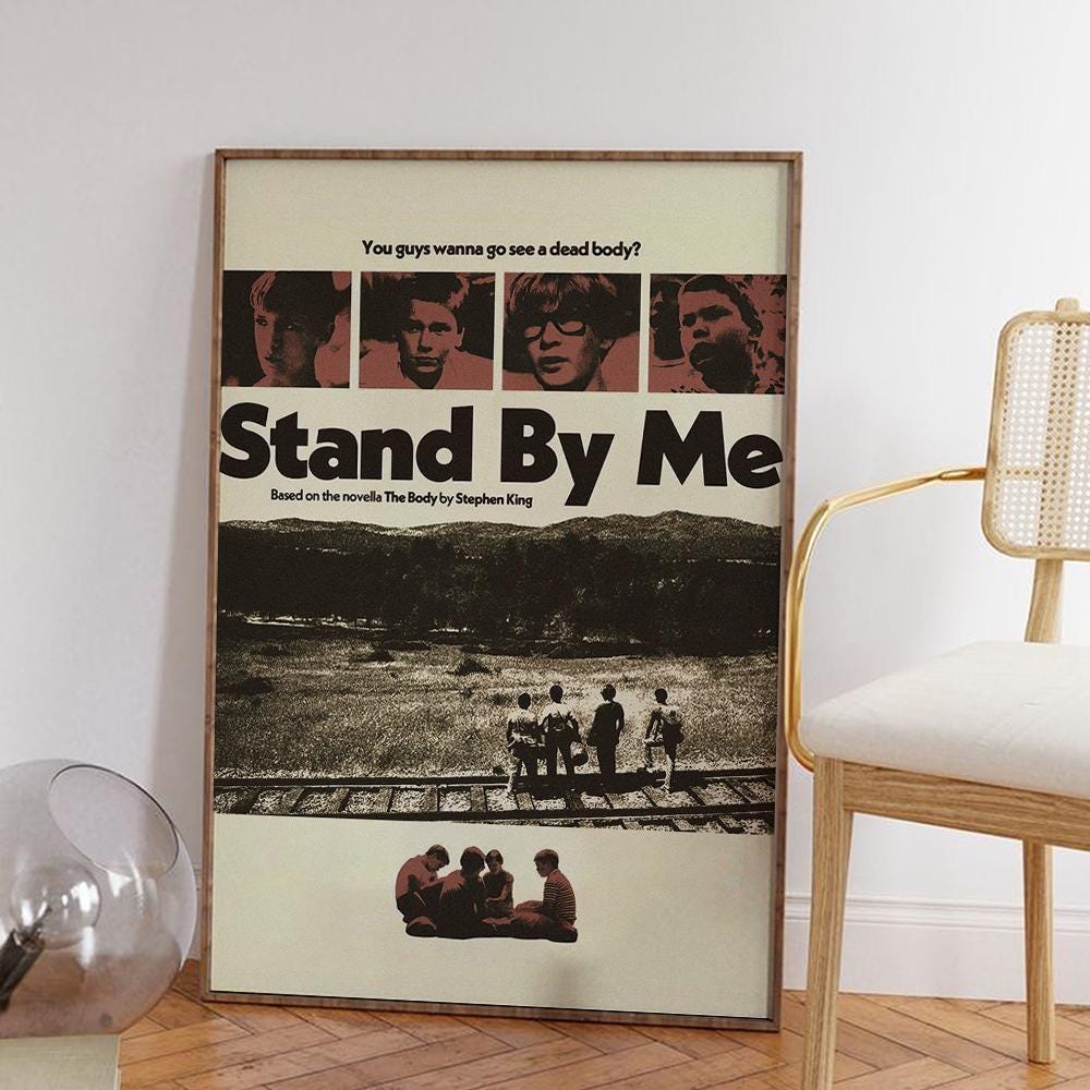 Stand by Me Movie Poster. ST02