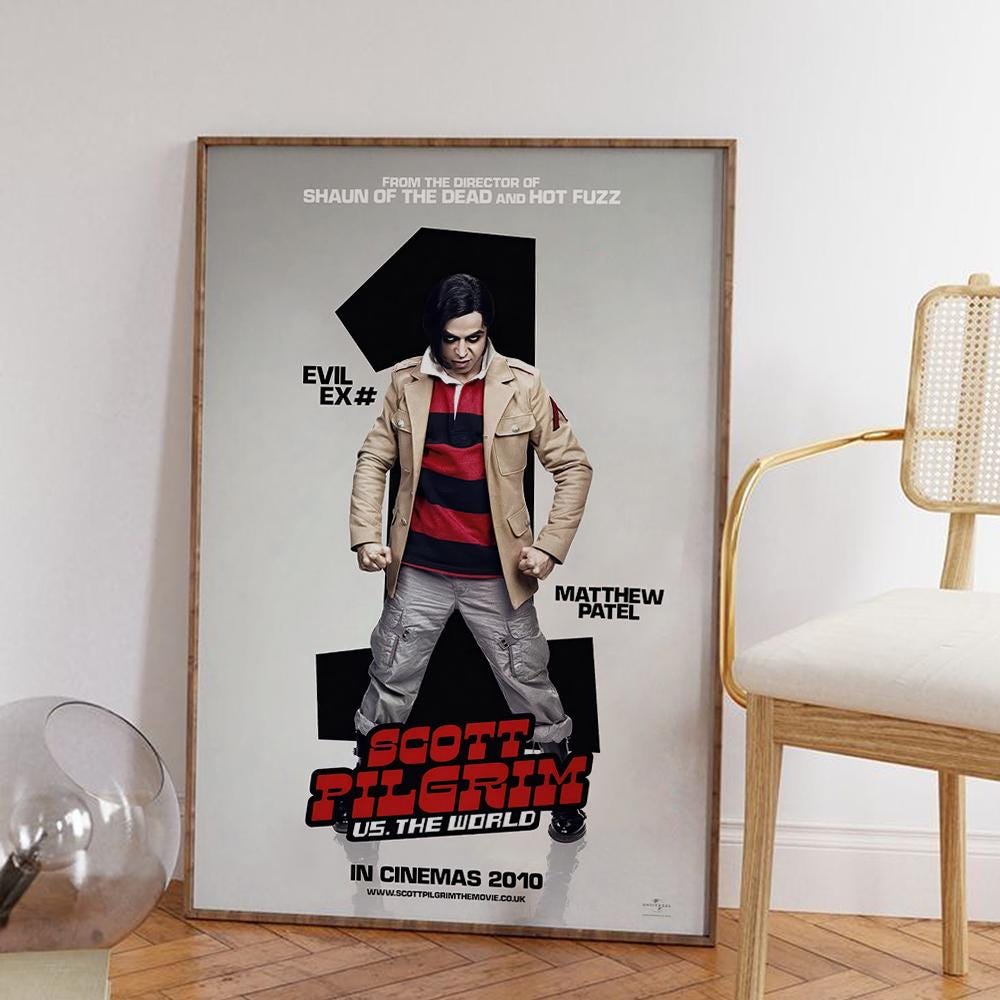 Scott Pilgrim Movie Poster. Sc01