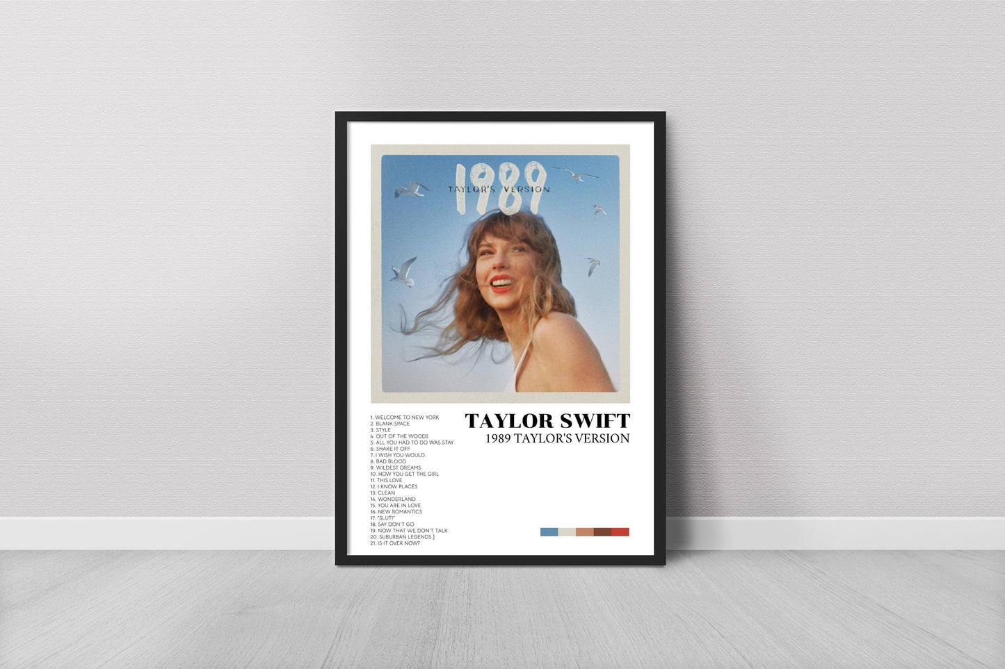 Taylor Swift (1989) Album Poster
