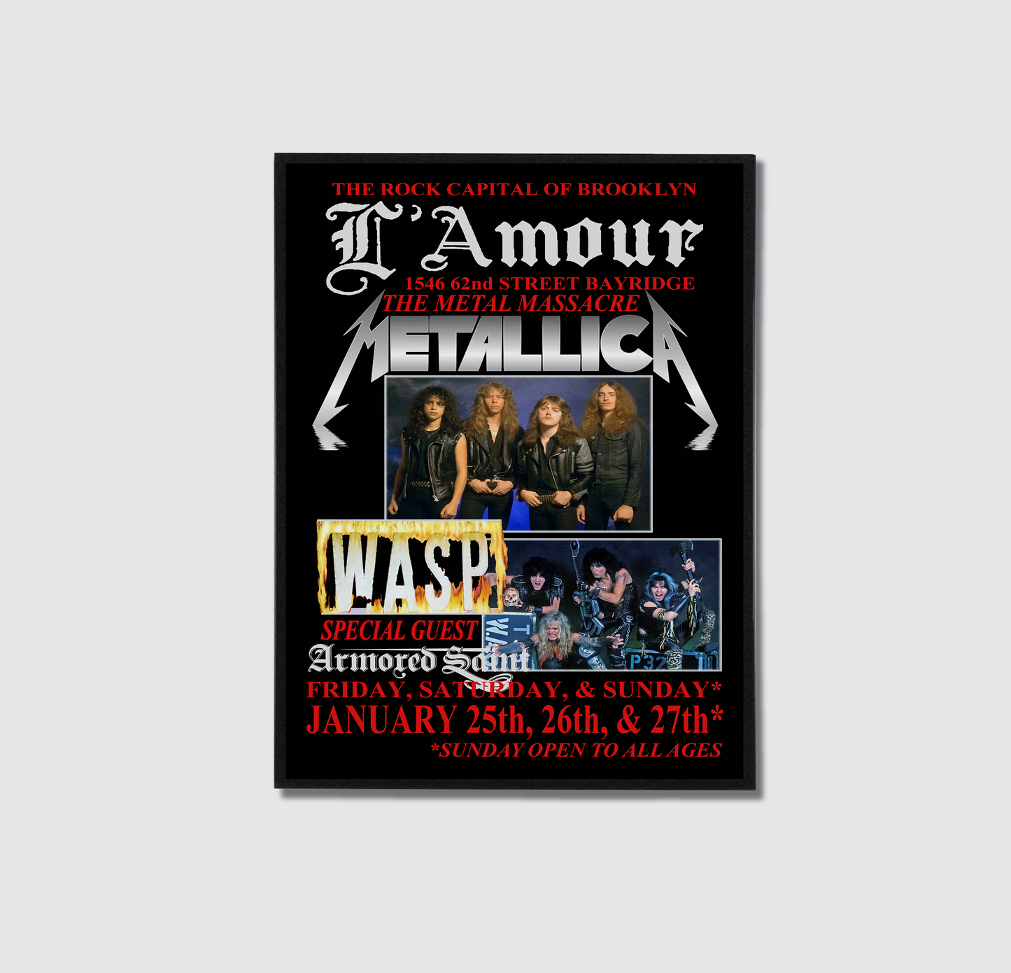Metallica Poster - MT28
