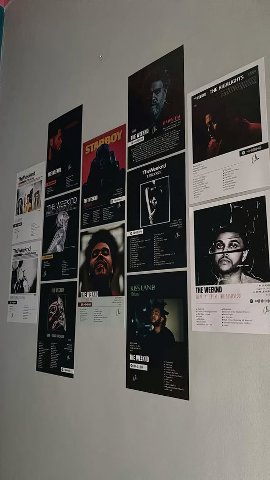 How to Style Your Room with The Weeknd Posters