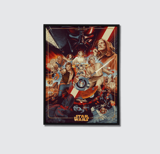 Star Wars Movie Poster. SW25