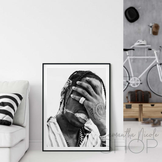 Travis Scott . Printable Poster