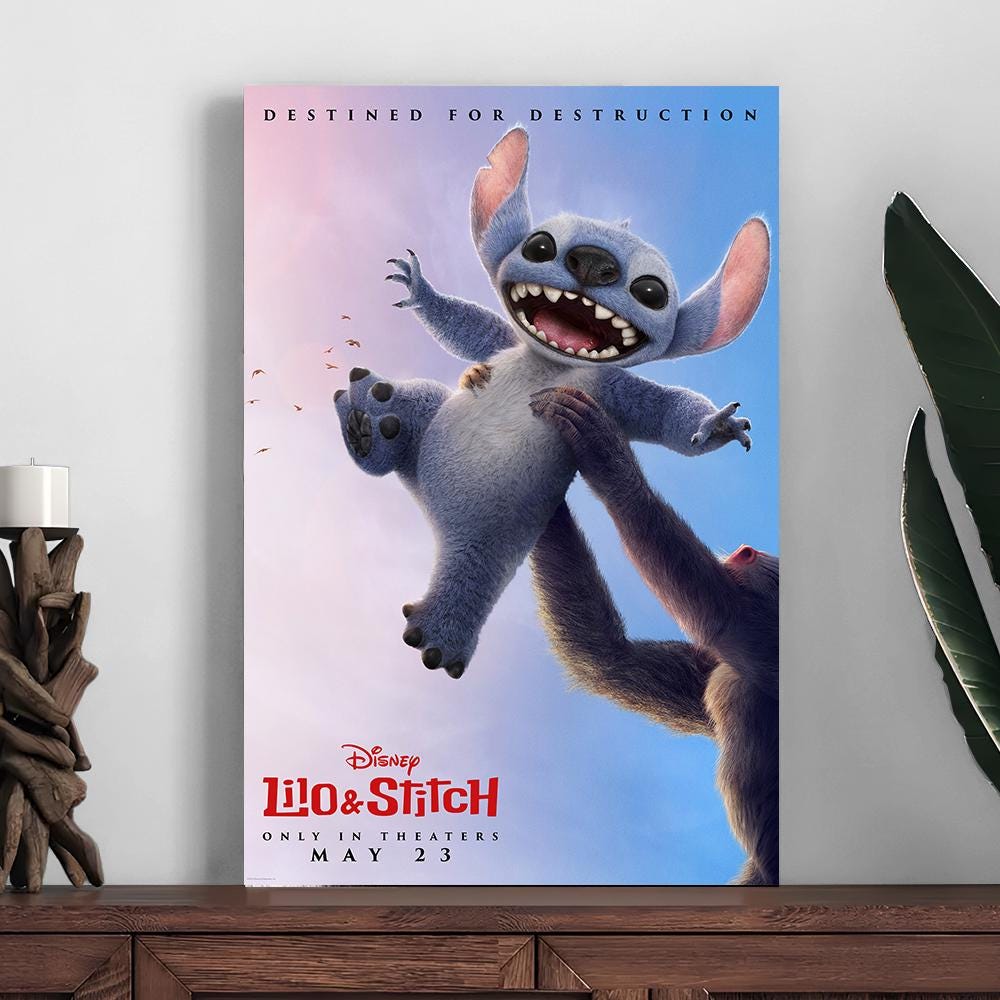 Lilo & Stitch Movie Poster. Li7