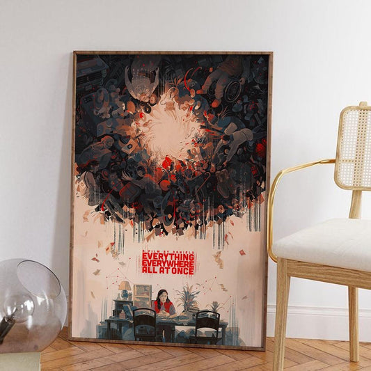 Everything Everywhere All at Once Movie Poster. EV03