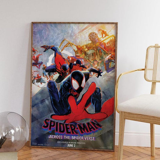 Spider-Man. Across the Spider-Verse Movie Poster. SP07