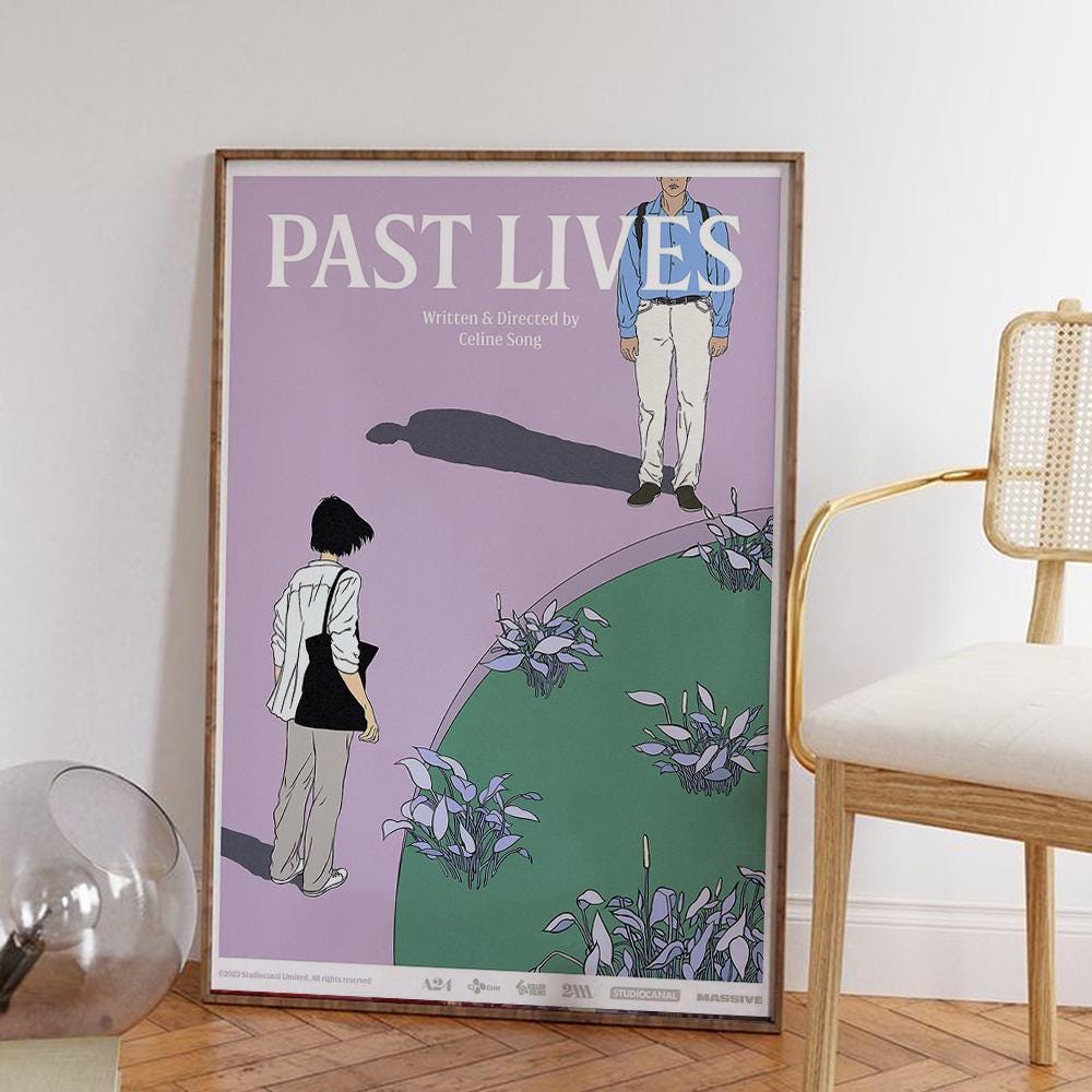 Past Lives Movie Poster. PL02