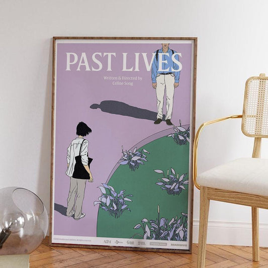 Past Lives Movie Poster. PL02