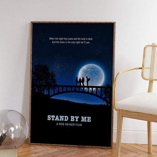 Stand by Me Movie Poster. ST01