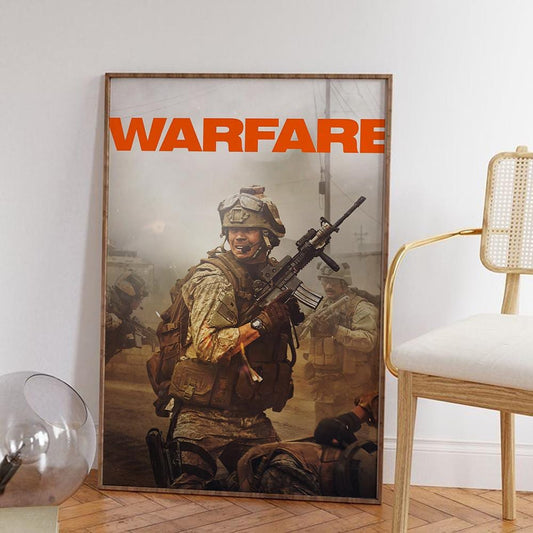 Warfare Movie Poster Vintage Classic. W04