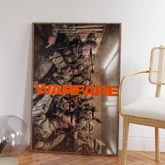 Warfare Movie Poster Vintage Classic. W01