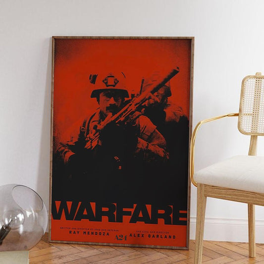 Warfare Movie Poster Vintage Classic. W08