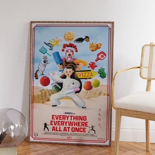 Everything Everywhere All at Once Movie Poster. EV05