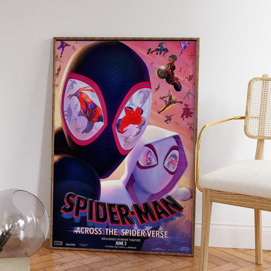 Spider-Man. Across the Spider-Verse Movie Poster. SP09