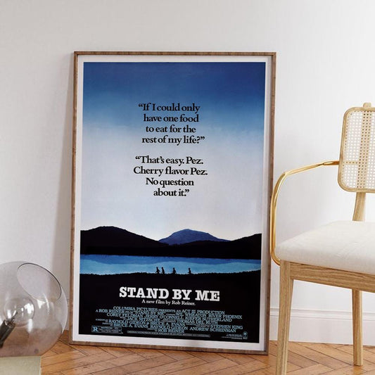 Stand by Me Movie Poster. ST04