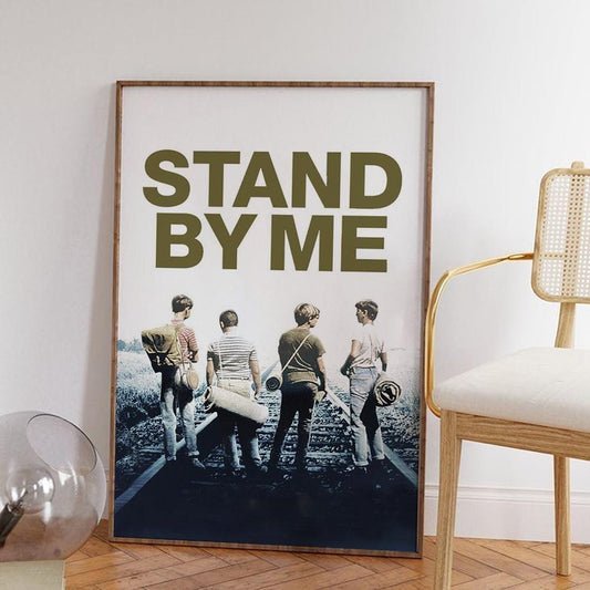 Stand by Me Movie Poster. ST05