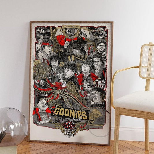 The Goonies Movie Poster. GO07