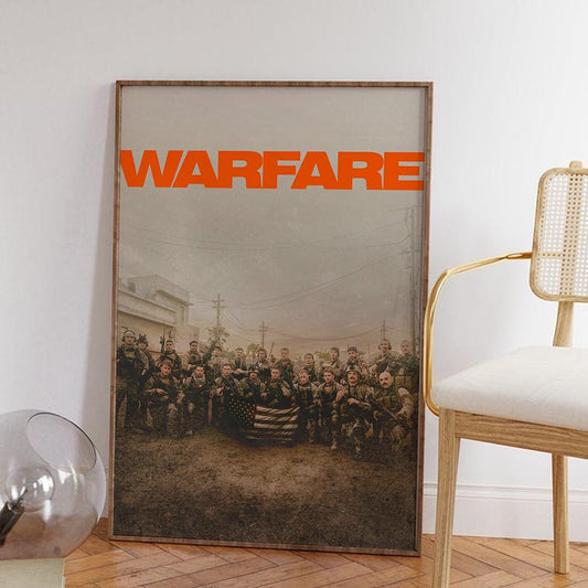 Warfare Movie Poster Vintage Classic. W05