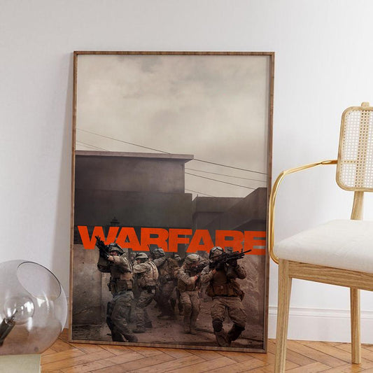 Warfare Movie Poster Vintage Classic. W07