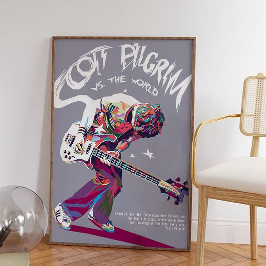 Scott Pilgrim Movie Poster. Sc06