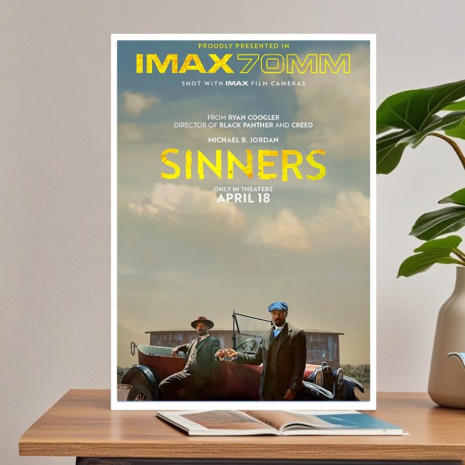 Sinners Movie Poster. S12