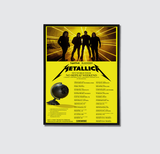 Metallica Poster - MT25